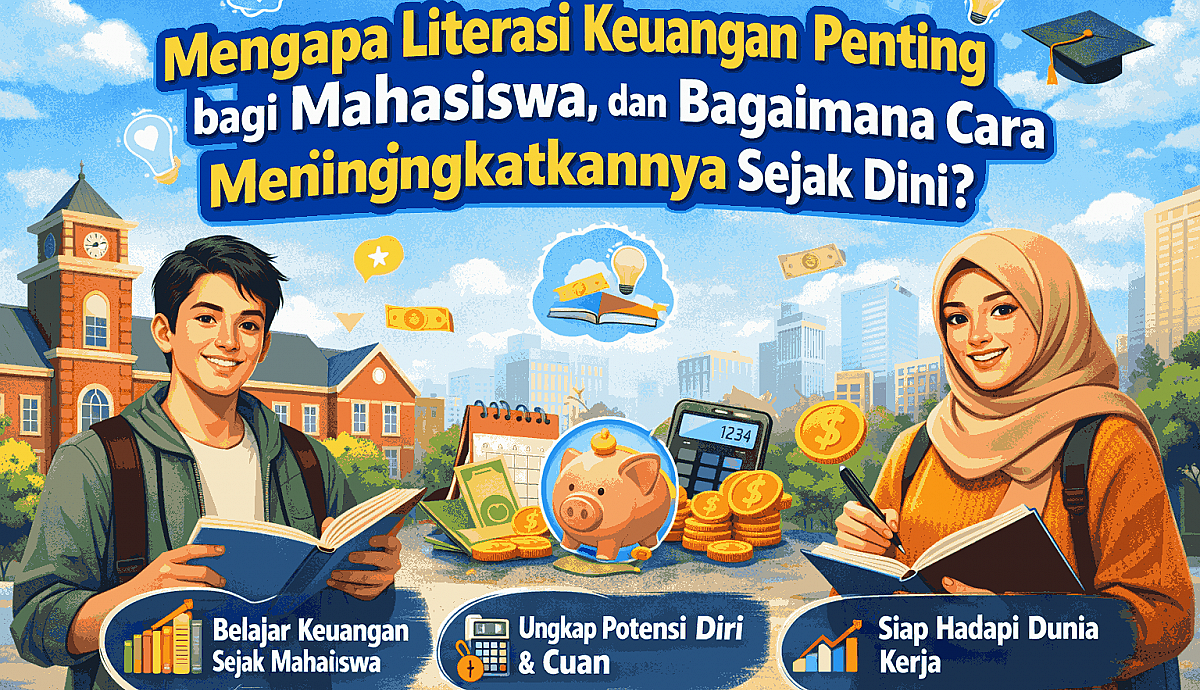 Mengapa Literasi Keuangan Penting bagi Mahasiswa, dan Bagaimana Cara Meningkatkannya Sejak Dini?