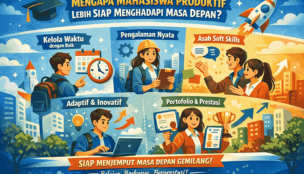 Mengapa Mahasiswa Produktif Lebih Siap Menghadapi Masa Depan?
