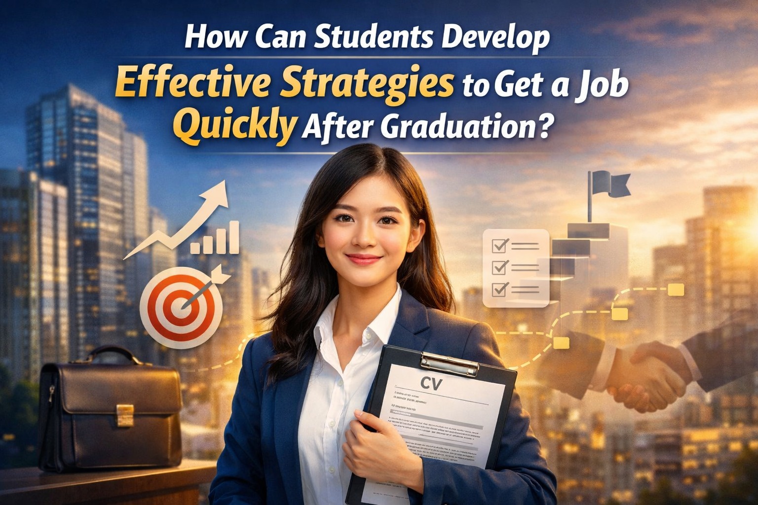 How Can Students Develop Effective Strategies to Get a Job Quickly After Graduation?