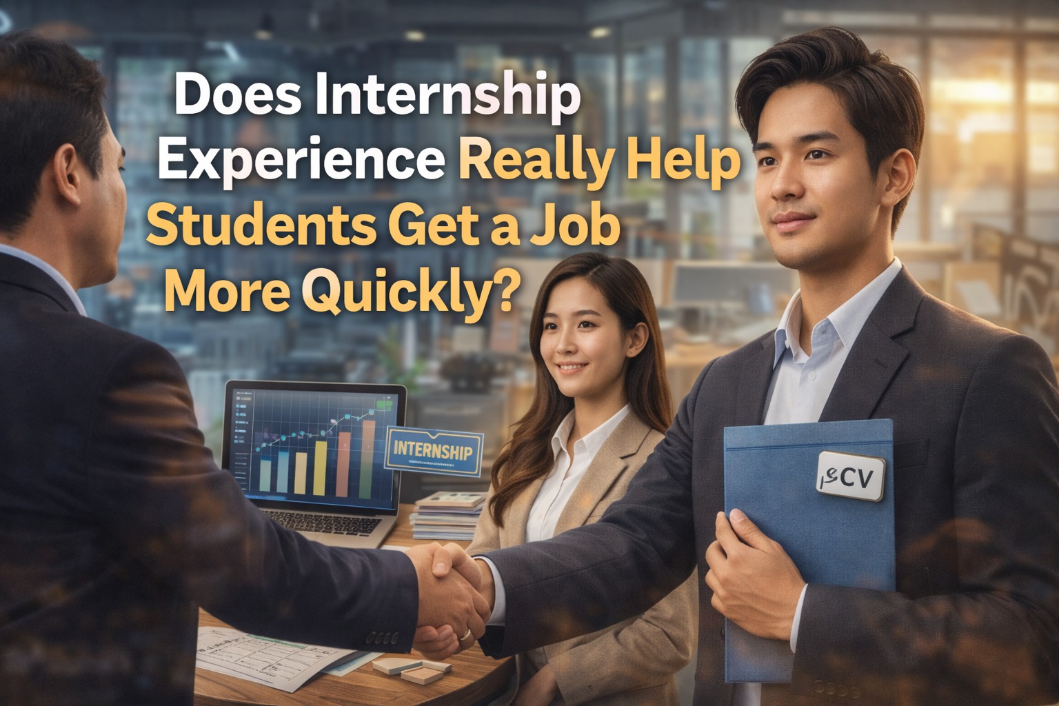 Does Internship Experience Really Help Students Get a Job More Quickly?