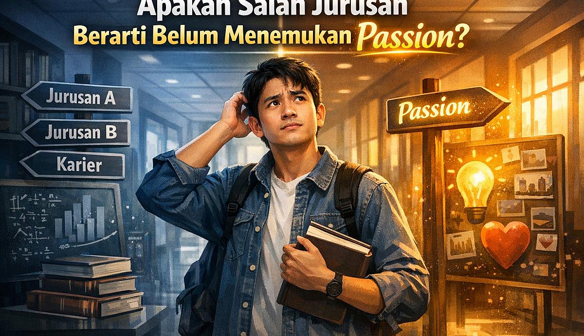 Apakah Salah Jurusan Berarti Belum Menemukan Passion?