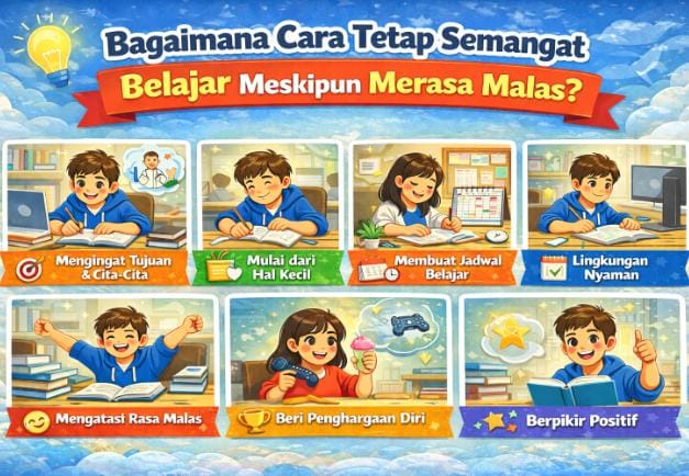 Bagaimana Cara Tetap Semangat Belajar Meskipun Merasa Malas?