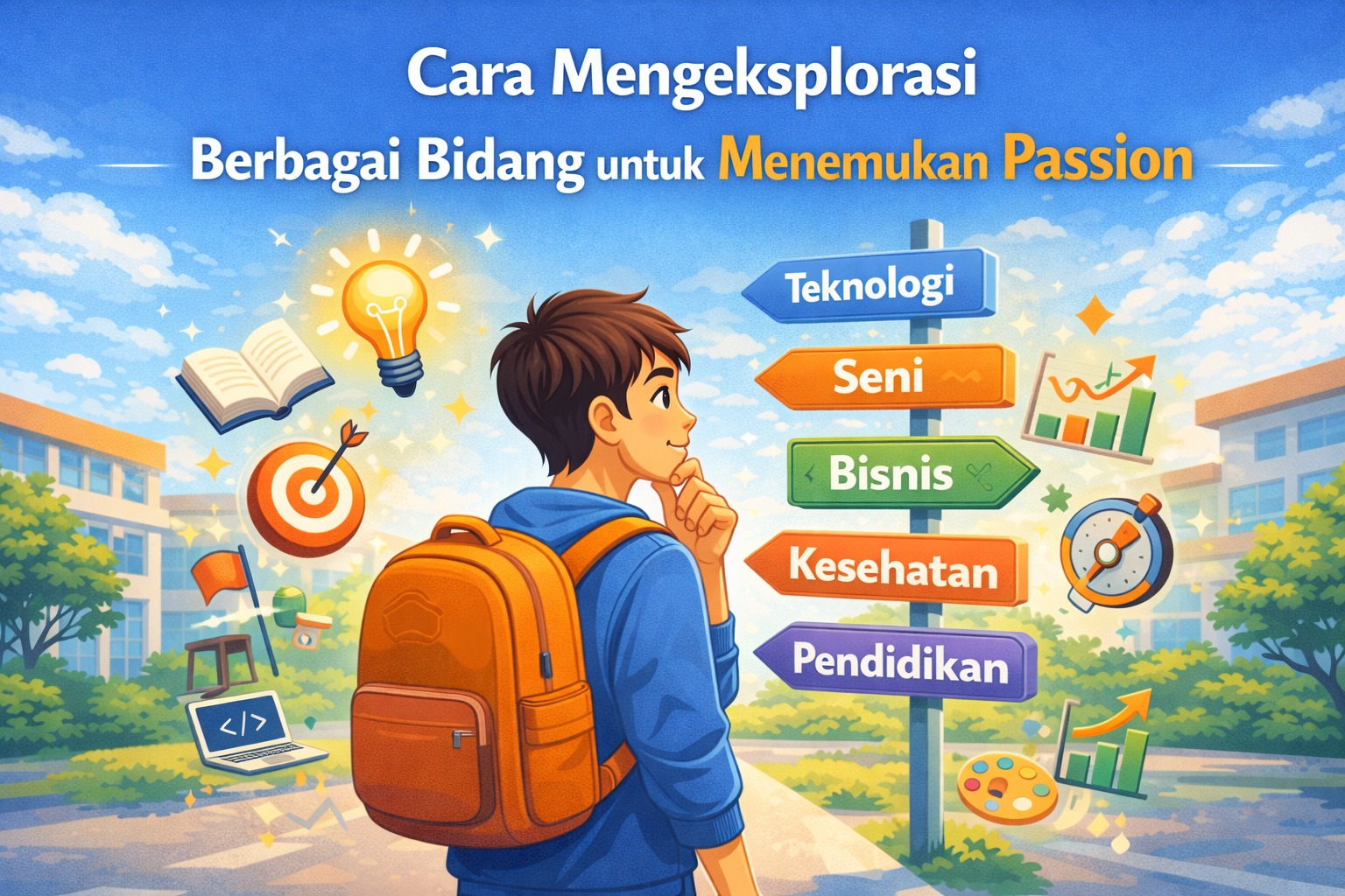 Cara Mengeksplorasi Berbagai Bidang untuk Menemukan Passion