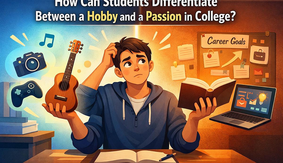 How Can Students Differentiate Between a Hobby and a Passion in College?