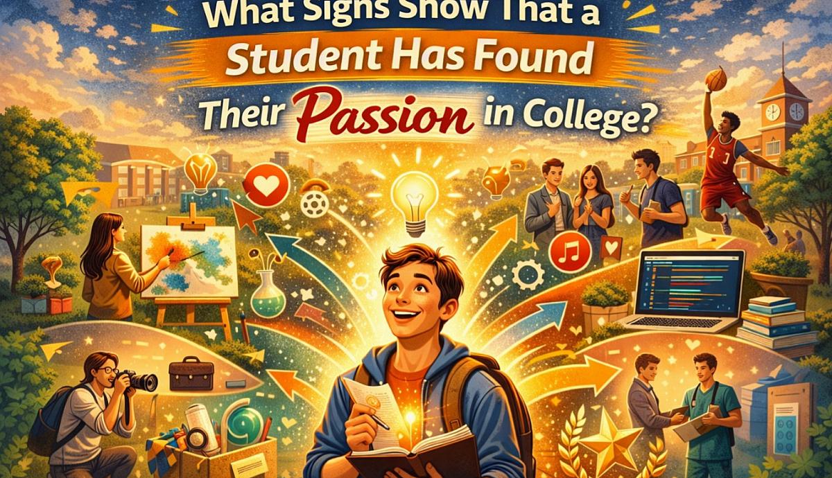 What Signs Show That a Student Has Found Their Passion in College?