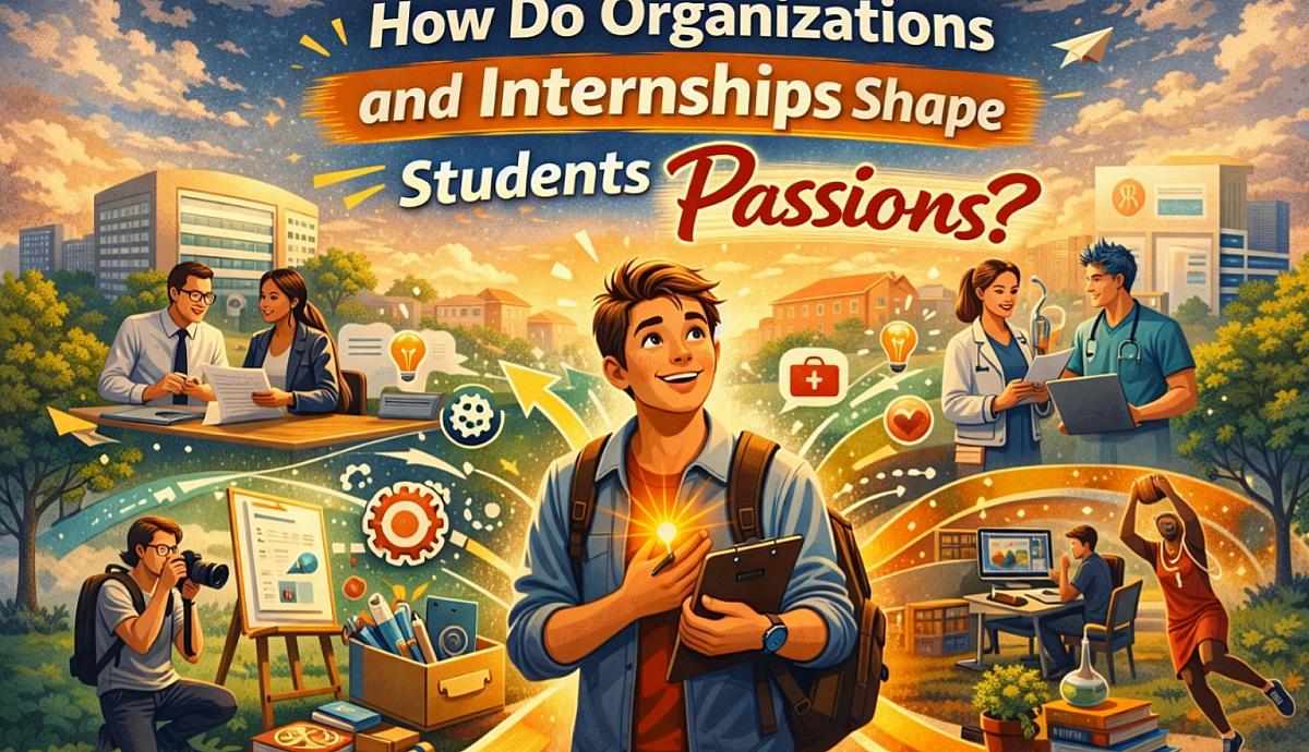 How Do Organizations and Internships Shape Students Passions?