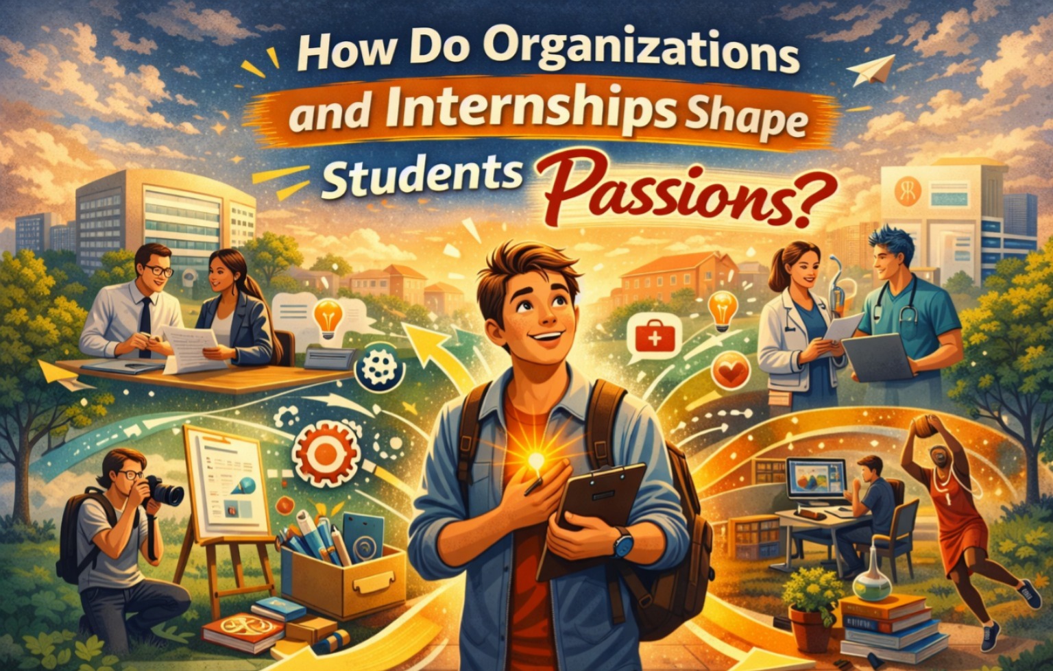 How Do Organizations and Internships Shape Students Passions?
