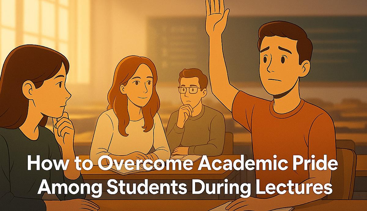 How to Overcome Academic Pride Among Students During Lectures