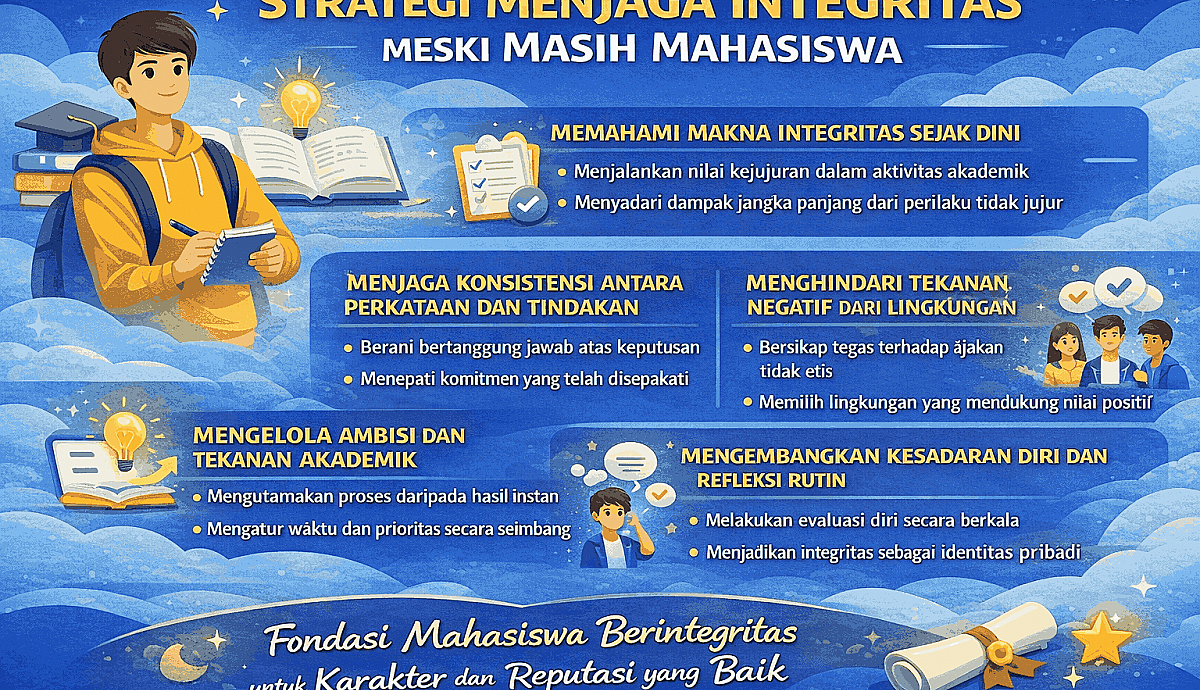 Strategi Menjaga Integritas Meski Masih Mahasiswa
