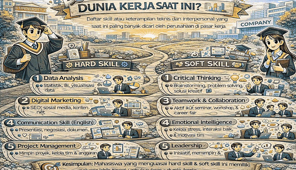 Skill Apa Saja yang Paling Dicari Dunia Kerja Saat Ini