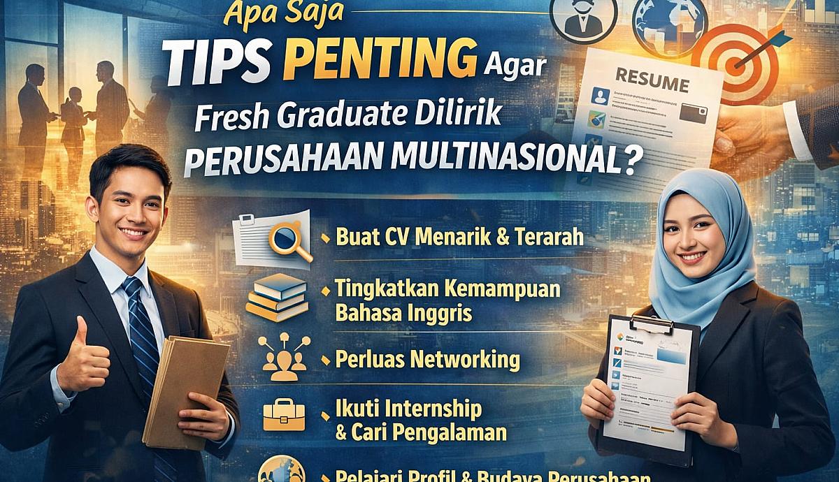 Apa Saja Tips Penting Agar Fresh Graduate Dilirik Perusahaan Multinasional?