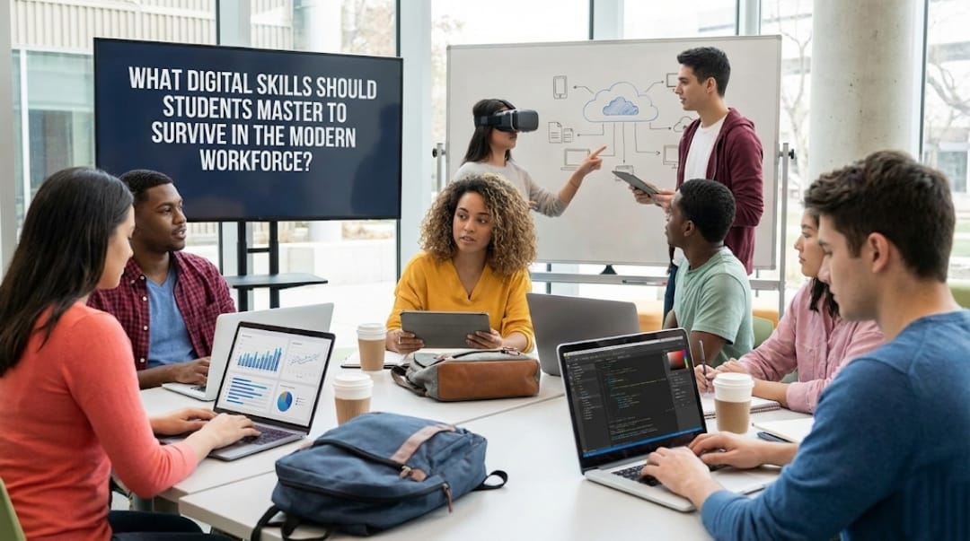 What Digital Skills Should Students Master to Survive in the Modern Workforce?