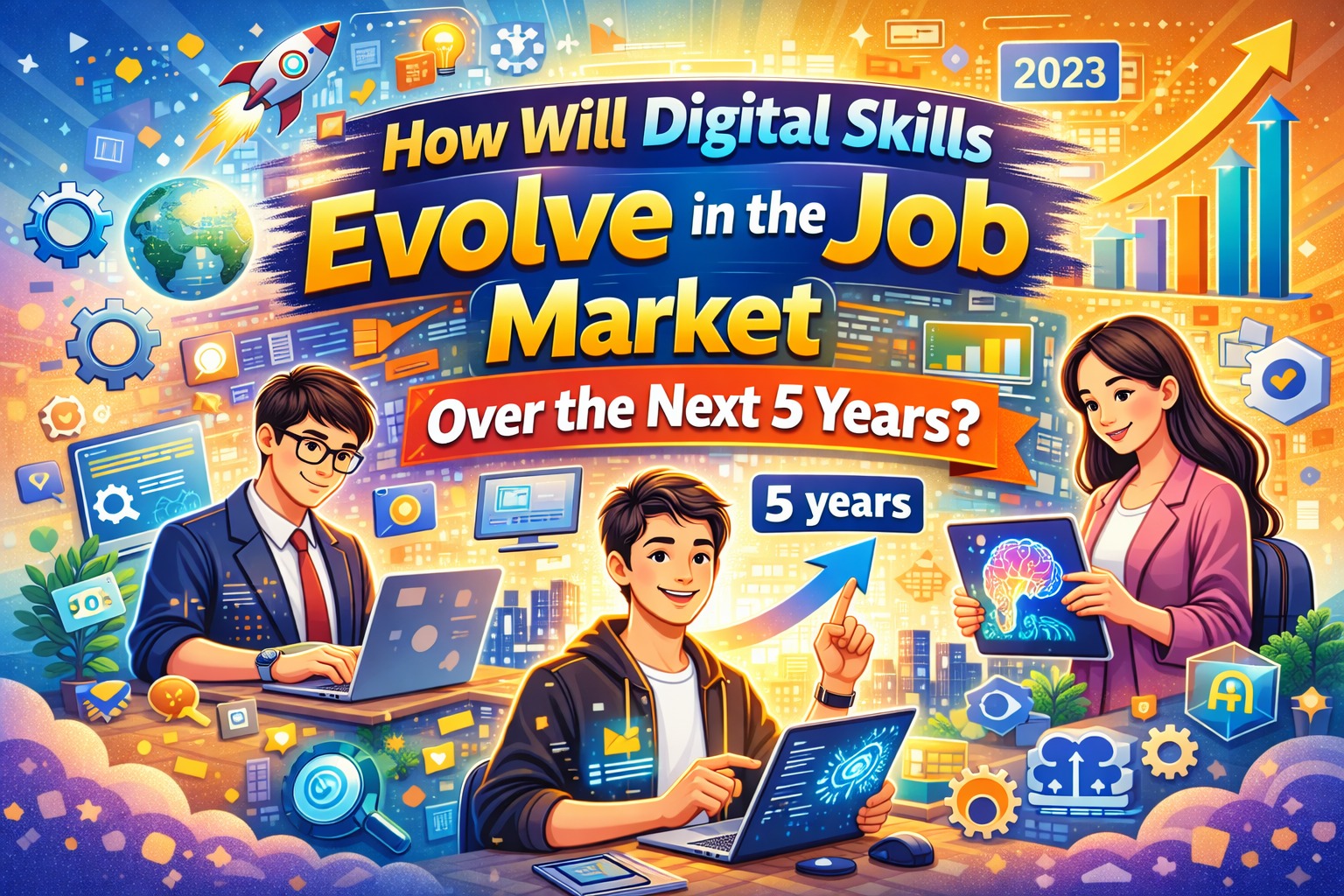 How Will Digital Skills Evolve in the Job Market Over the Next 5 Years?