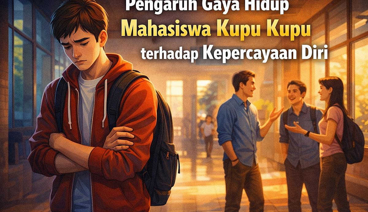 Pengaruh Gaya Hidup Mahasiswa Kupu Kupu terhadap Kepercayaan Diri