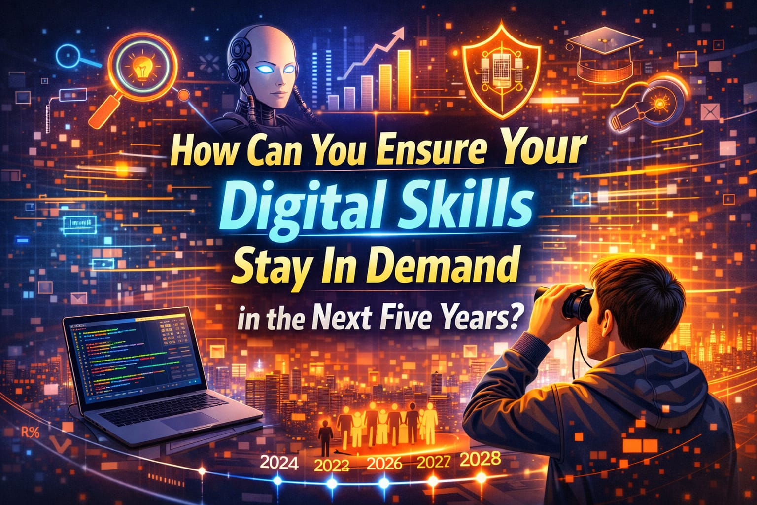 How Can You Ensure Your Digital Skills Stay In Demand in the Next Five Years?