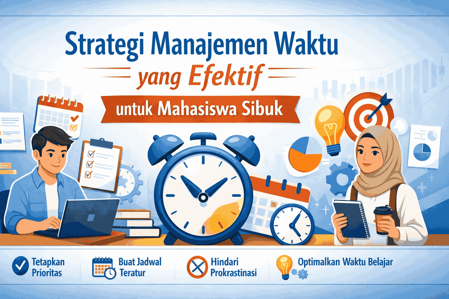 Strategi Manajemen Waktu yang Efektif untuk Mahasiswa Sibuk