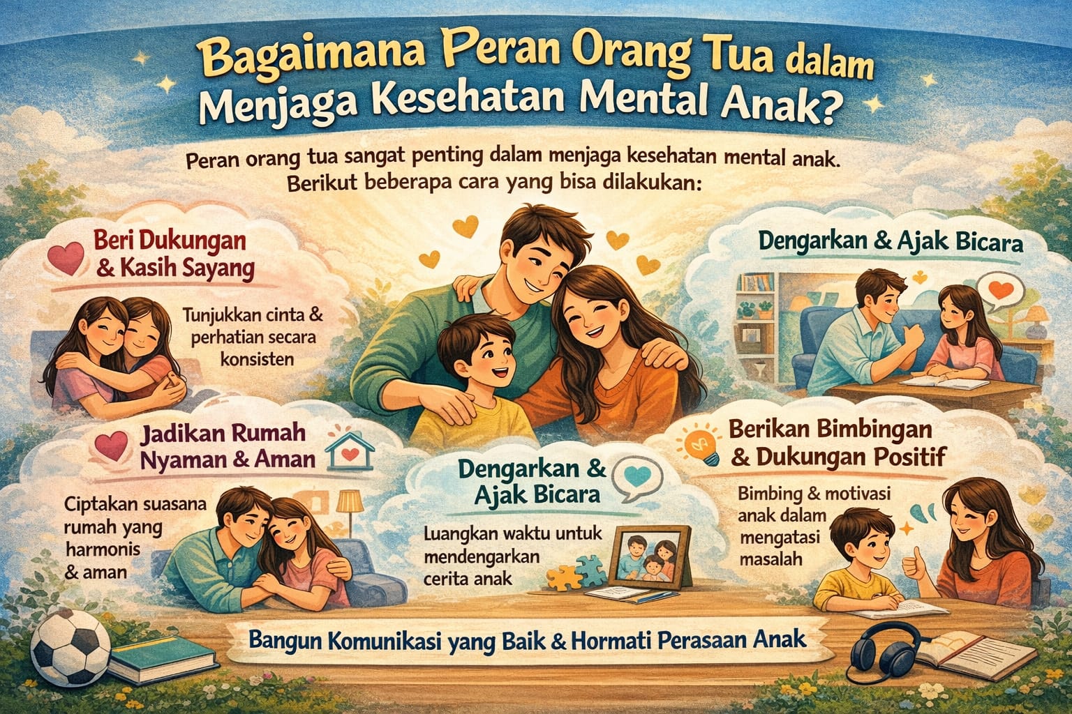 Bagaimana Peran Orang Tua dalam Menjaga Kesehatan Mental Anak?