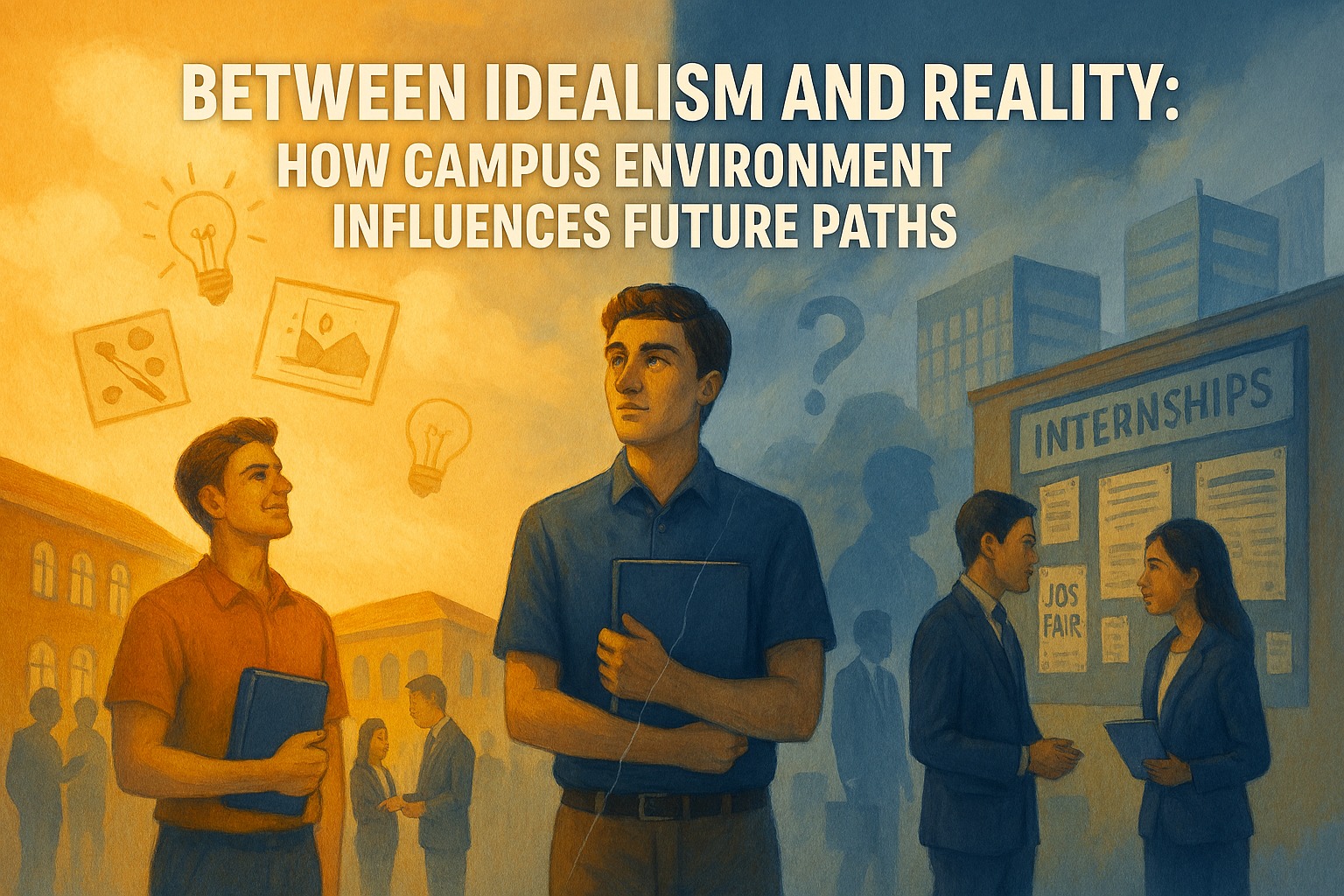 Between Idealism and Reality How Campus Environment Influences Future Paths