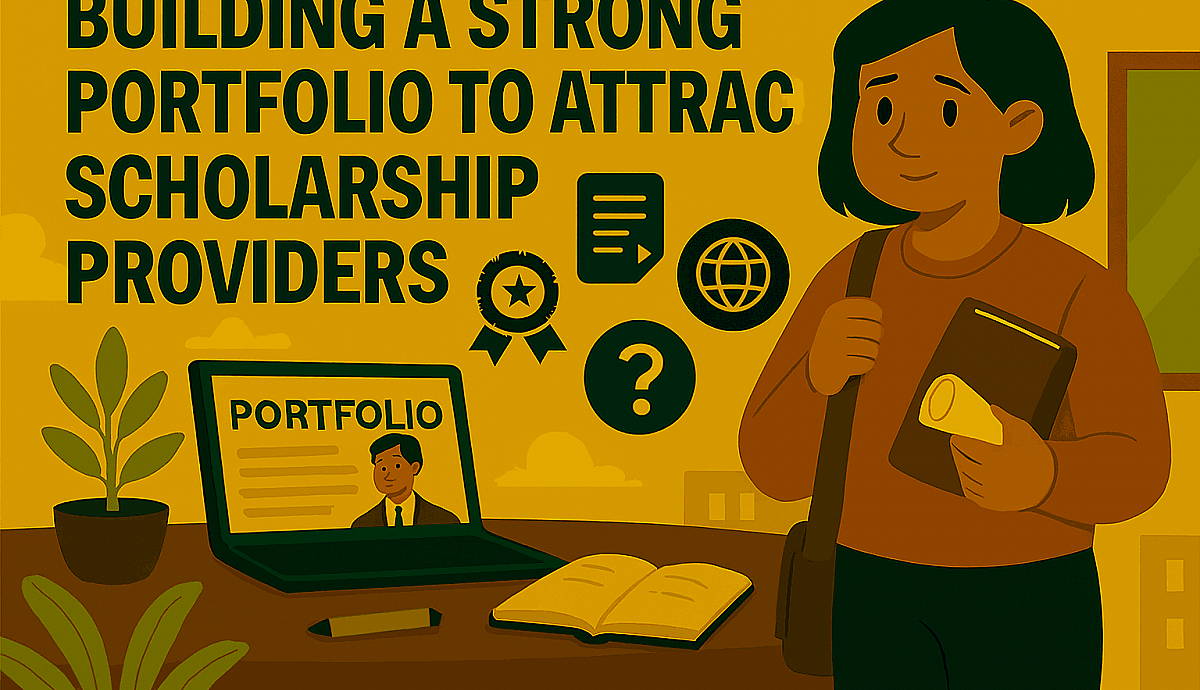 Building a Strong Portfolio to Attract Scholarship Providers