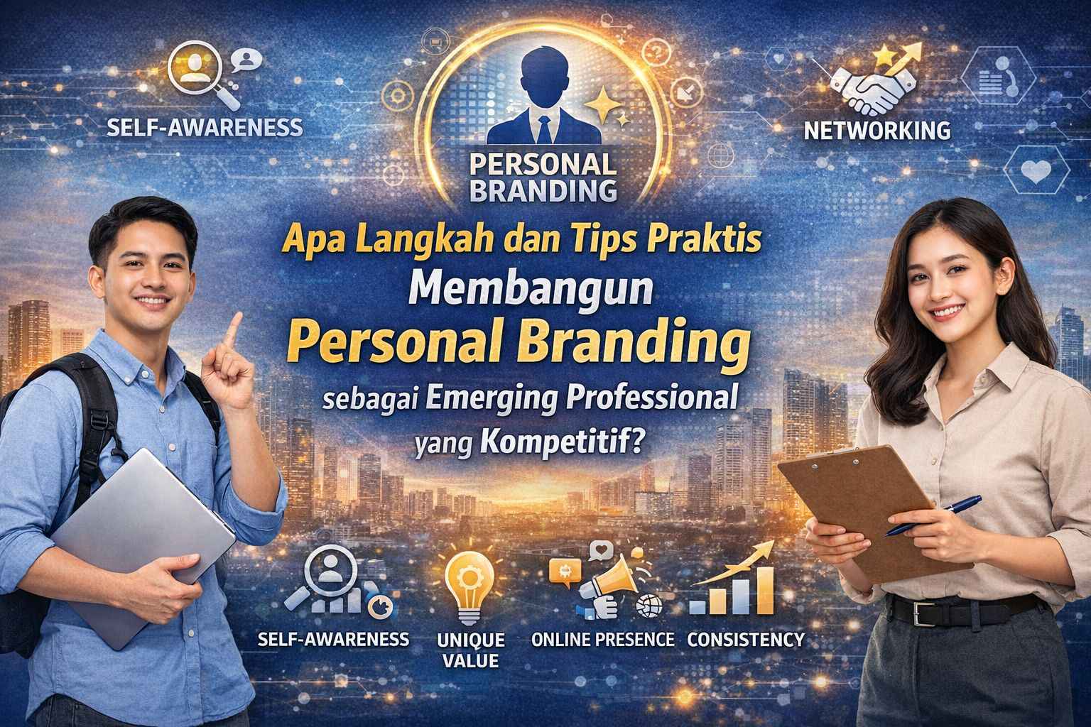 Apa Langkah dan Tips Praktis Membangun Personal Branding sebagai Emerging Professional yang Kompetitif?