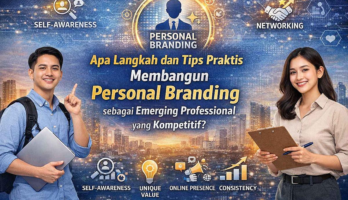 Apa Langkah dan Tips Praktis Membangun Personal Branding sebagai Emerging Professional yang Kompetitif?