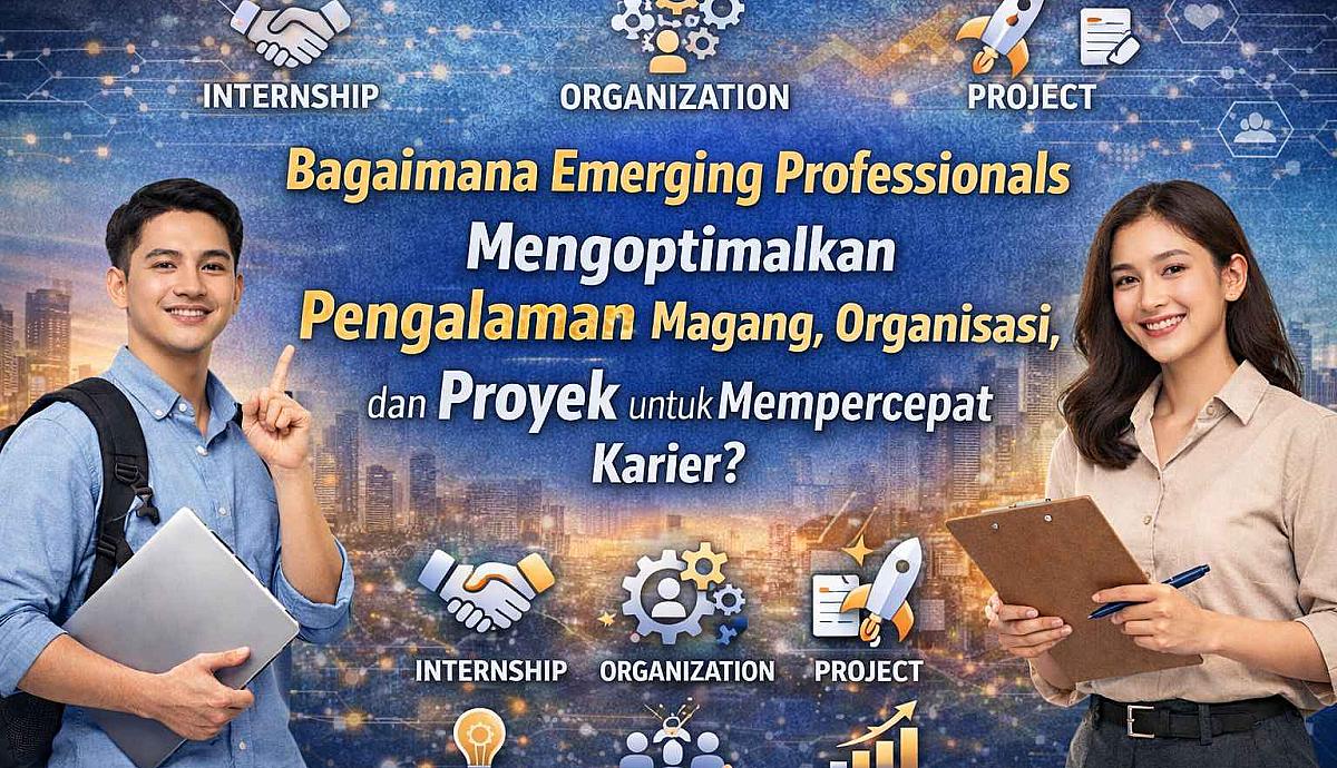 Bagaimana Emerging Professionals Dapat Mengoptimalkan Pengalaman Magang, Organisasi, dan Proyek untuk Mempercepat Karier?