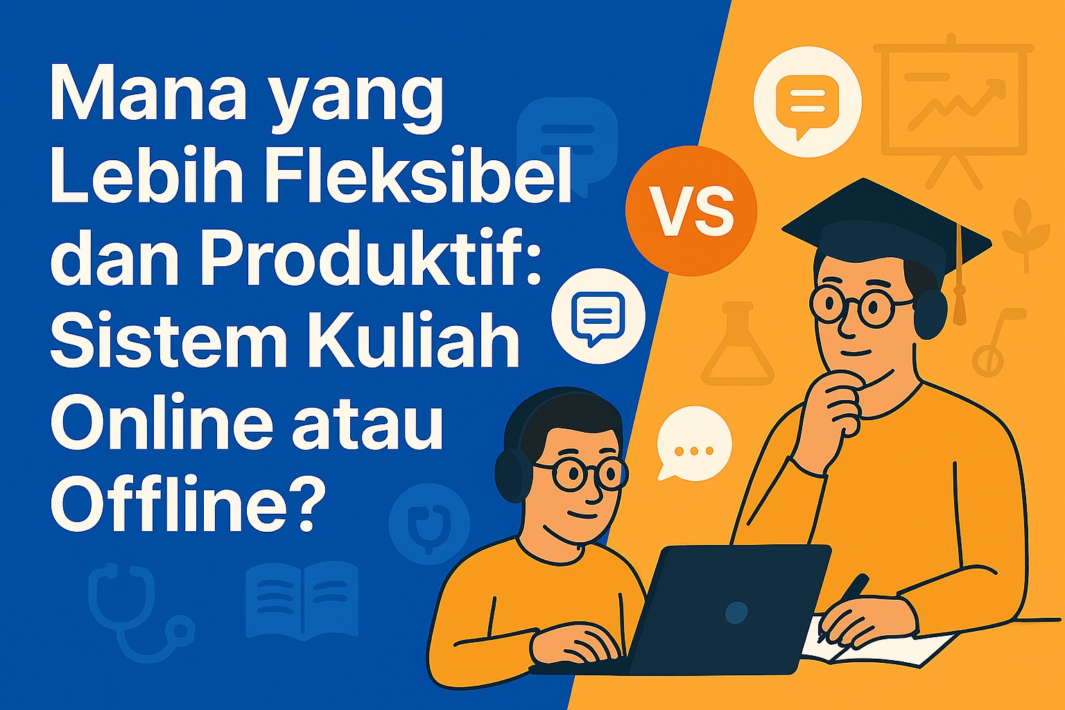 Mana yang Lebih Fleksibel dan Produktif Sistem Kuliah Online atau Offline?