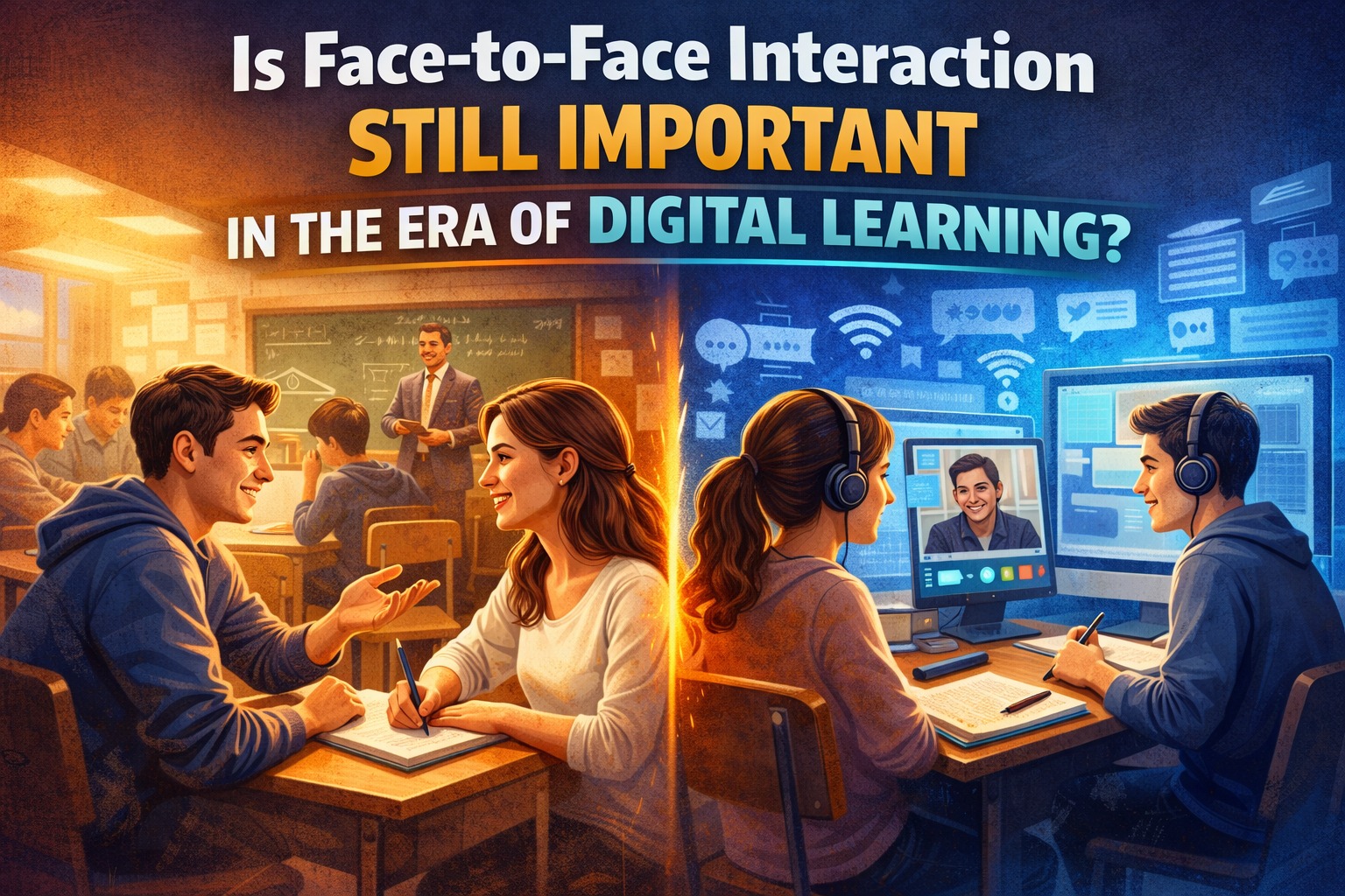 Is Face-to-Face Interaction Still Important in the Era of Digital Learning?