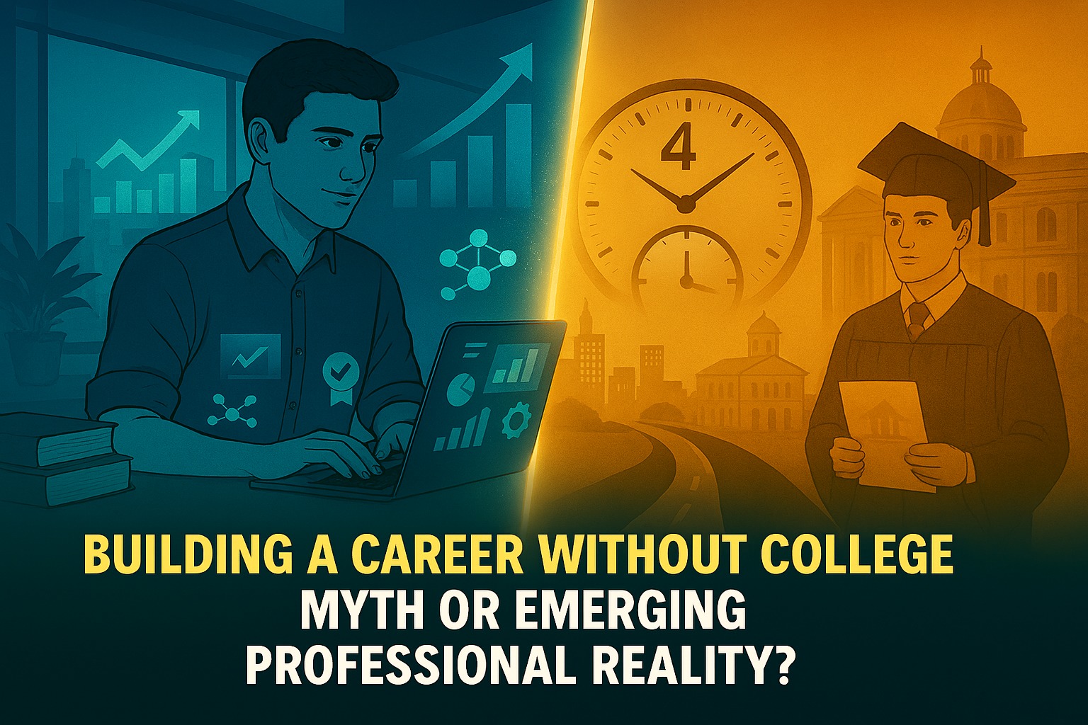 Building a Career Without College Myth or Emerging Professional Reality