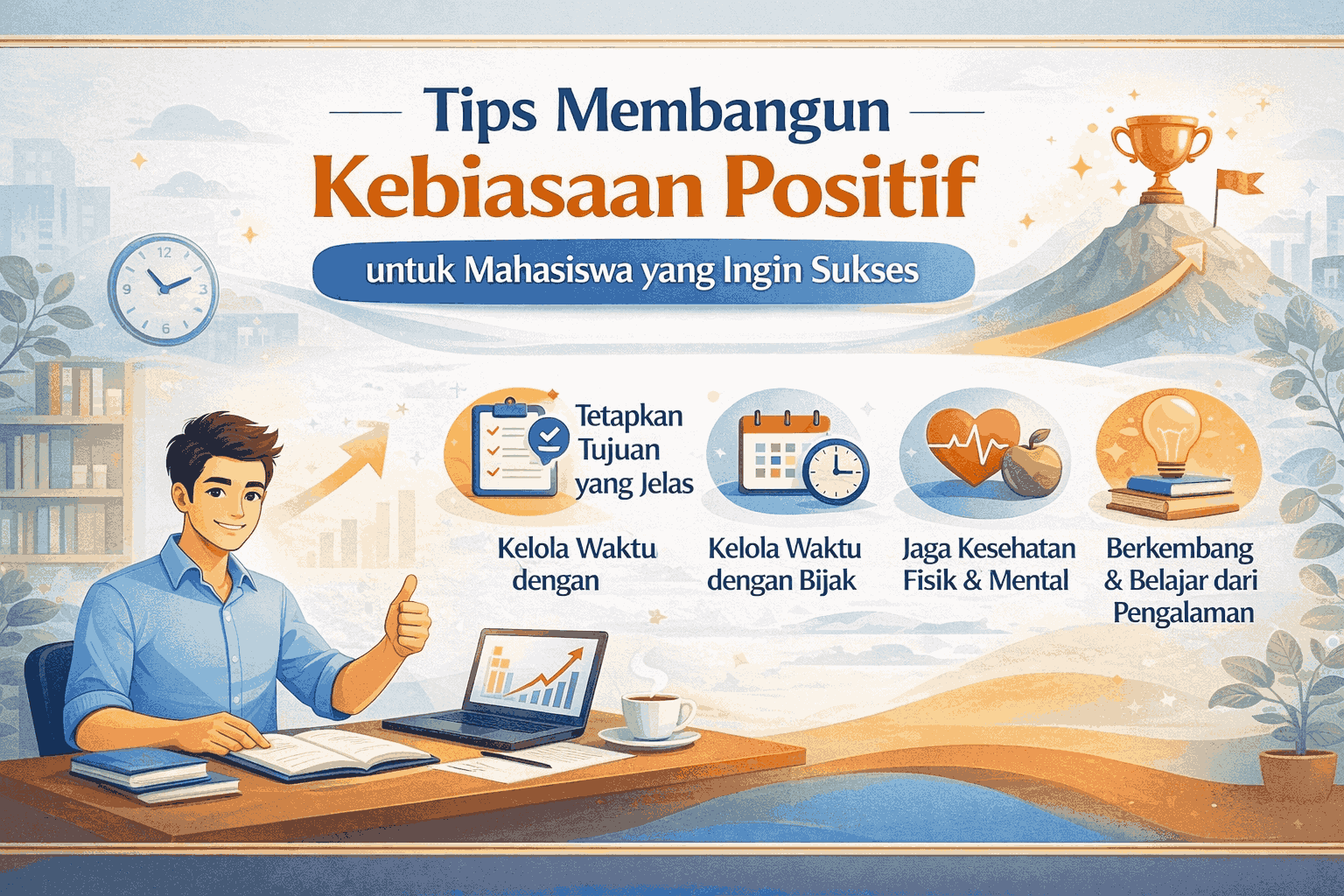 Tips Membangun Kebiasaan Positif untuk Mahasiswa yang Ingin Sukses