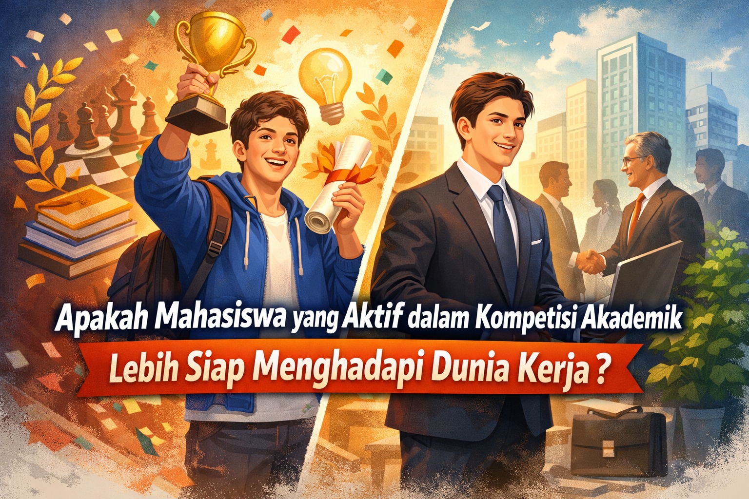 Apakah Mahasiswa yang Aktif dalam Kompetisi Akademik Lebih Siap Menghadapi Dunia Kerja?