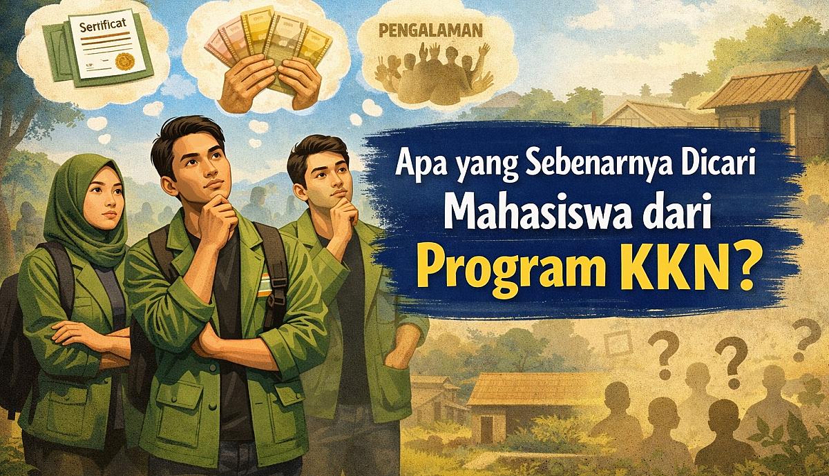 Apa yang Sebenarnya Dicari Mahasiswa dari Program KKN?