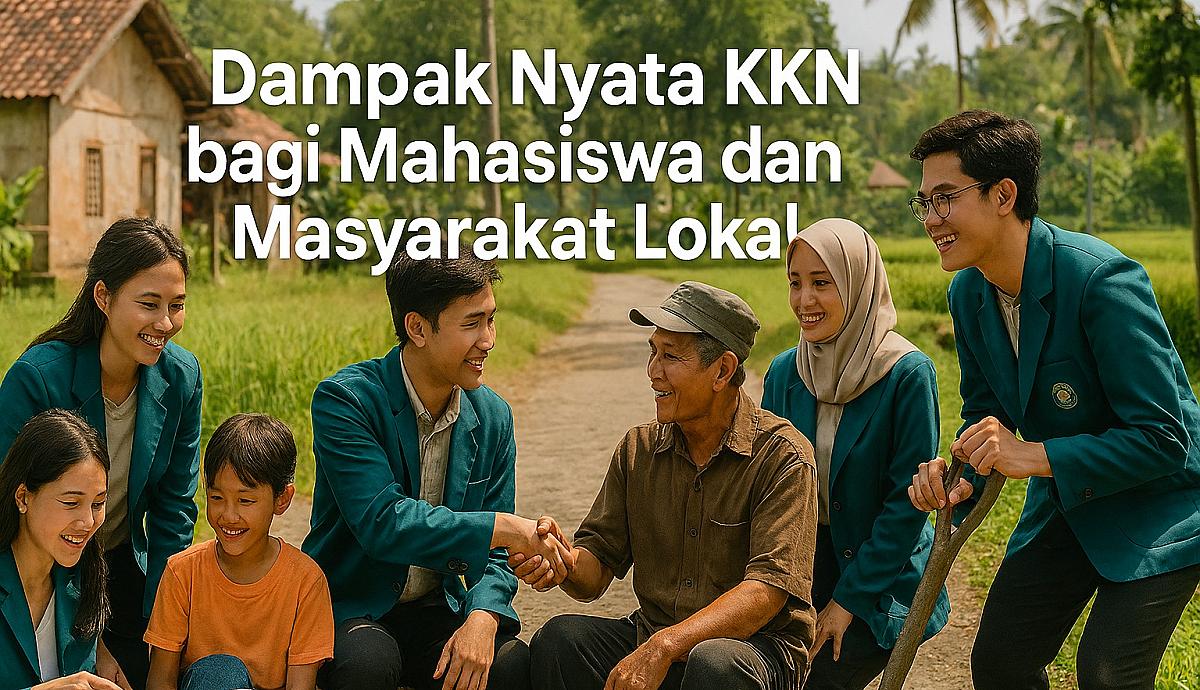 Dampak Nyata KKN bagi Mahasiswa dan Masyarakat Lokal