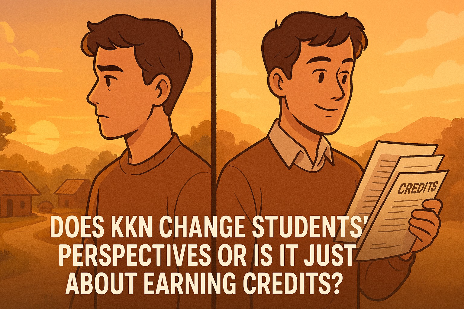 Does KKN Change Students’ Perspectives or Is It Just About Earning Credits?