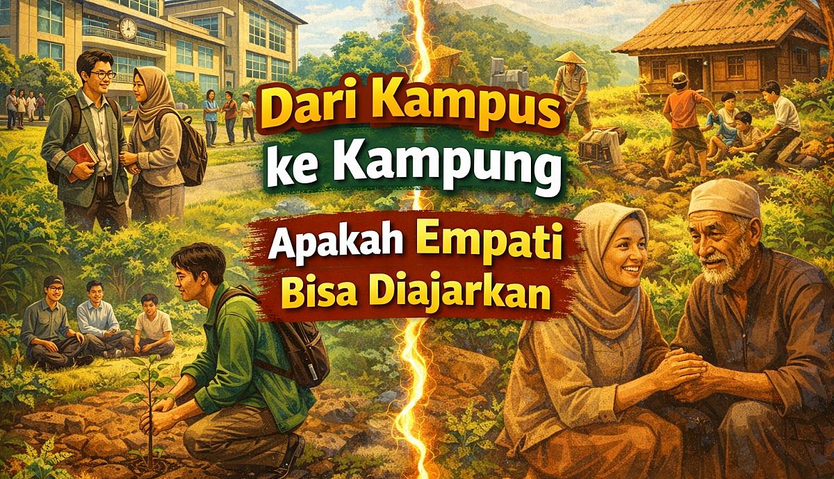 Dari Kampus ke Kampung Apakah Empati Bisa Diajarkan
