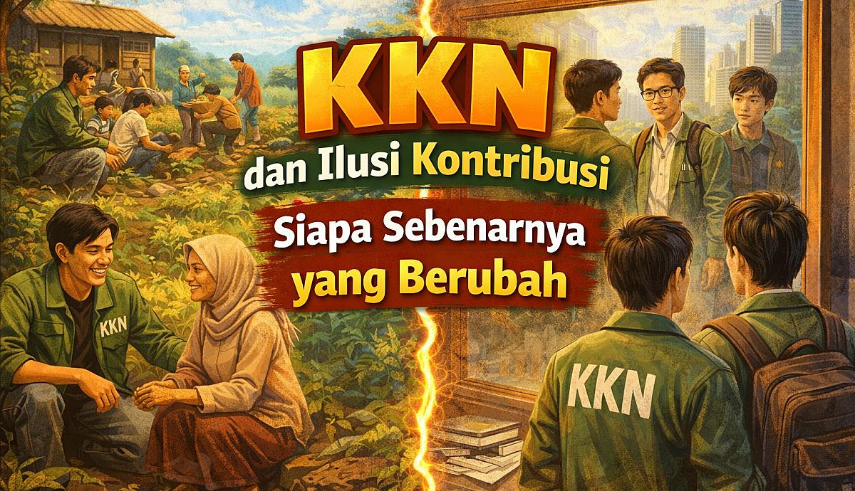 KKN dan Ilusi Kontribusi Siapa Sebenarnya yang Berubah