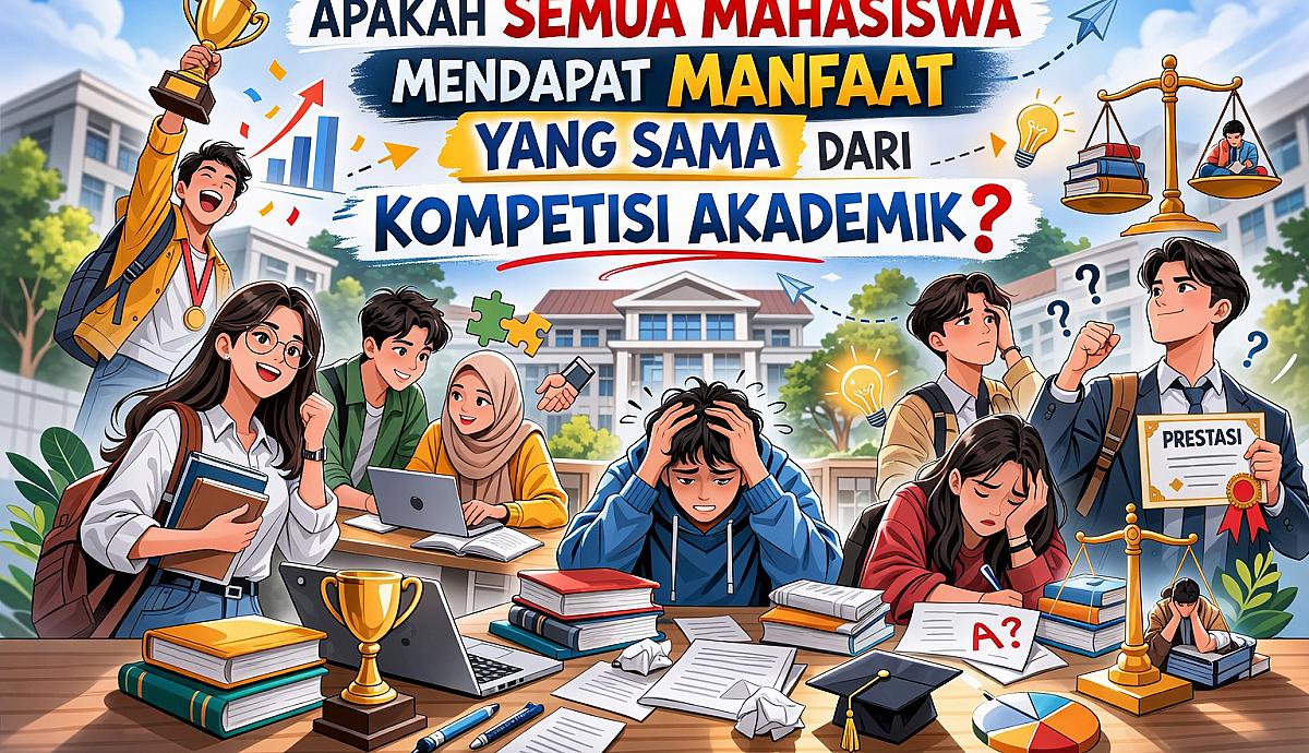 Apakah Semua Mahasiswa Mendapat Manfaat yang Sama dari Kompetisi Akademik?