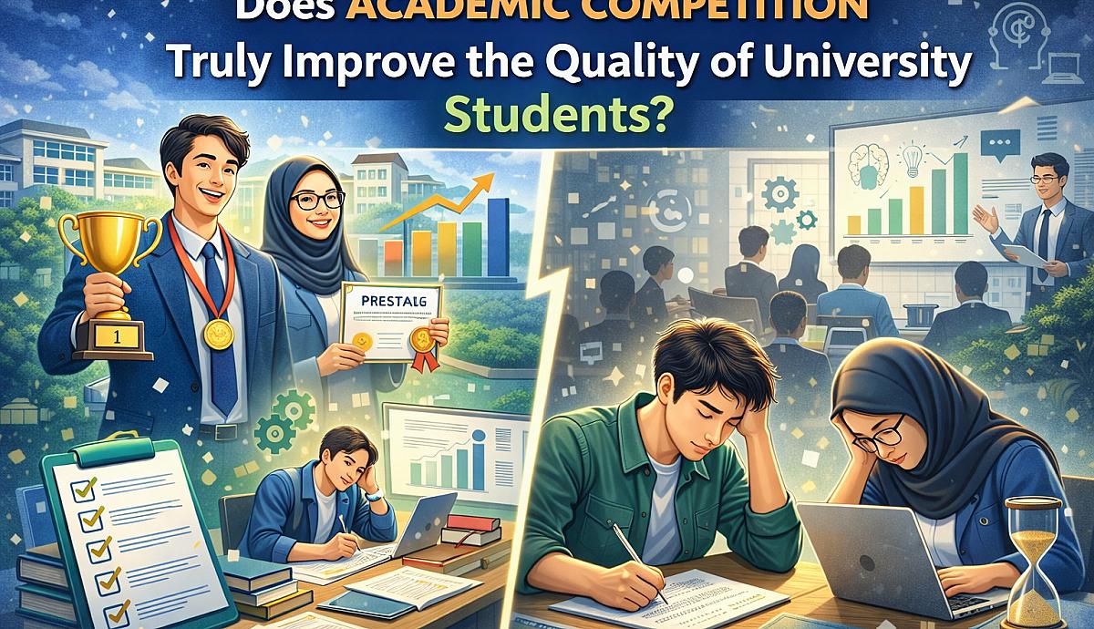 Does Academic Competition Truly Improve the Quality of University Students?