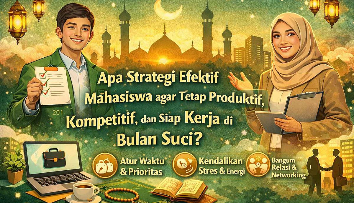 Apa Strategi Efektif Mahasiswa agar Tetap Produktif, Kompetitif, dan Siap Kerja di Bulan Suci?