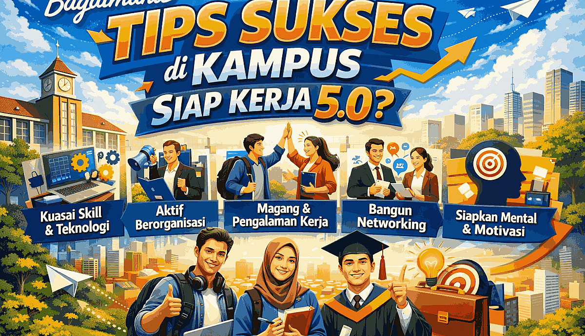Bagaimana Tips Sukses di Kampus Siap Kerja 5.0?