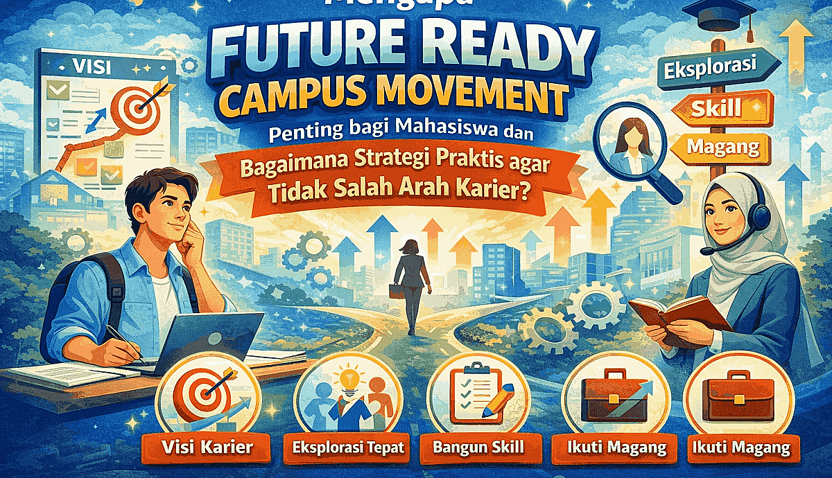 Mengapa Future Ready Campus Movement Penting bagi Mahasiswa dan Bagaimana Strategi Praktis agar Tidak Salah Arah Karier?