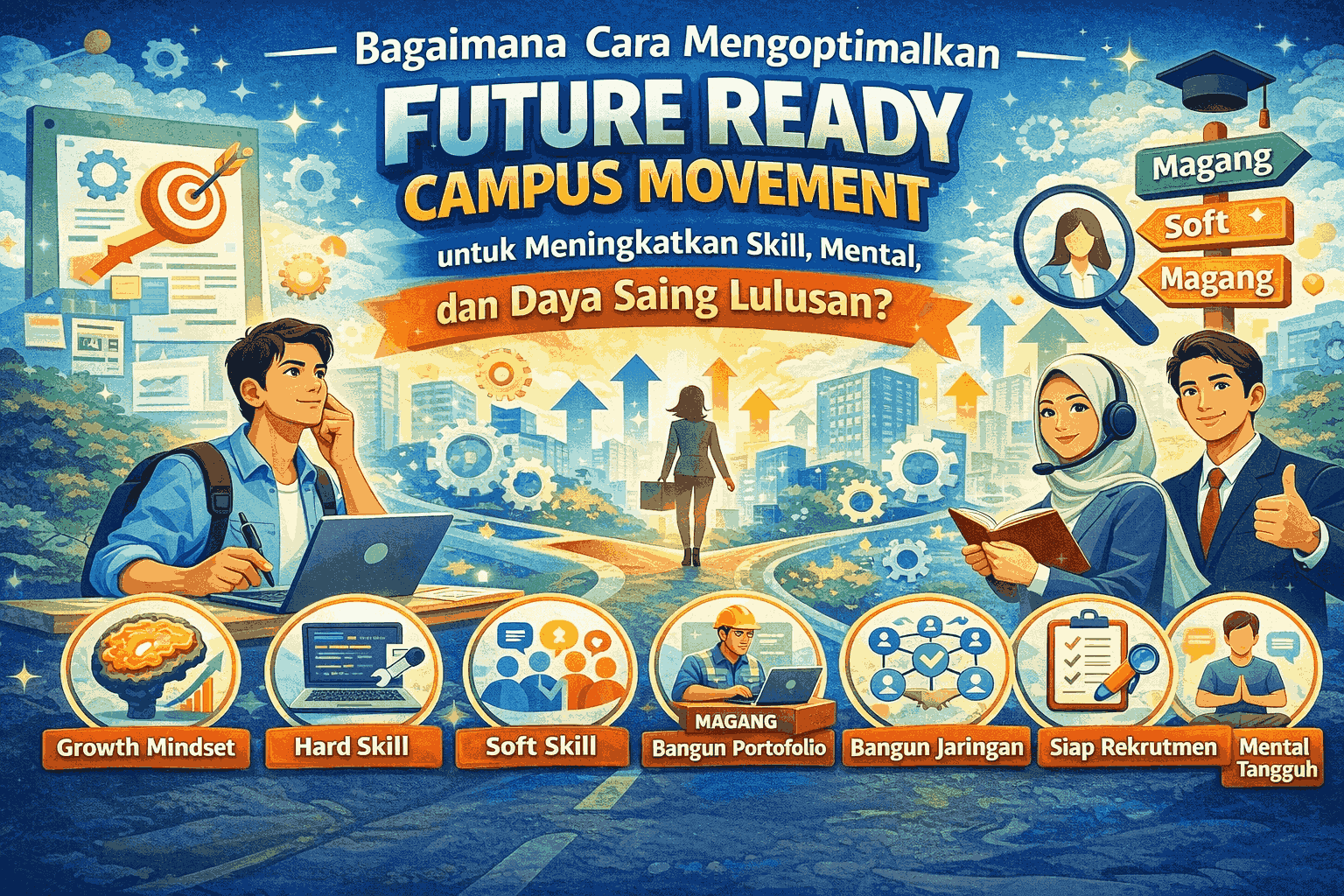 Bagaimana Cara Mengoptimalkan Future Ready Campus Movement untuk Meningkatkan Skill, Mental, dan Daya Saing Lulusan?