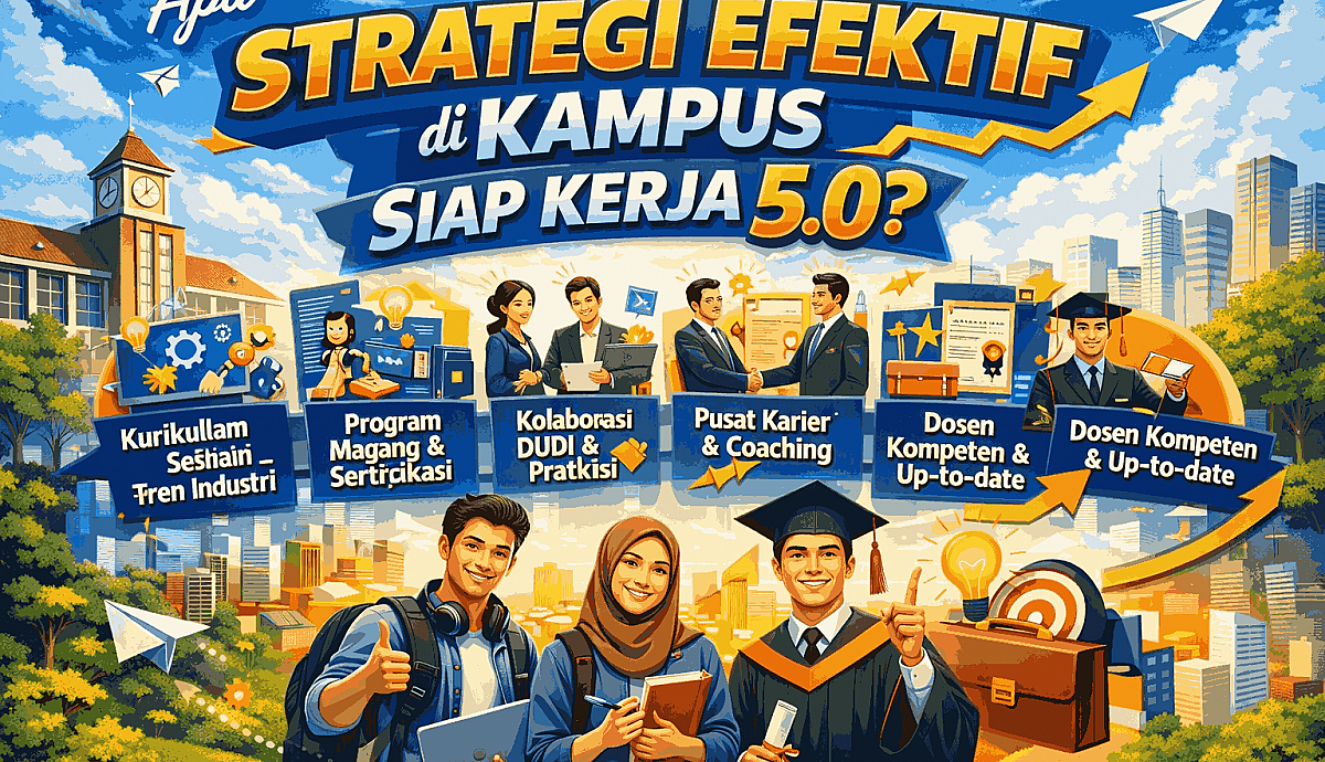Apa Strategi Efektif Kampus Siap Kerja 5.0?