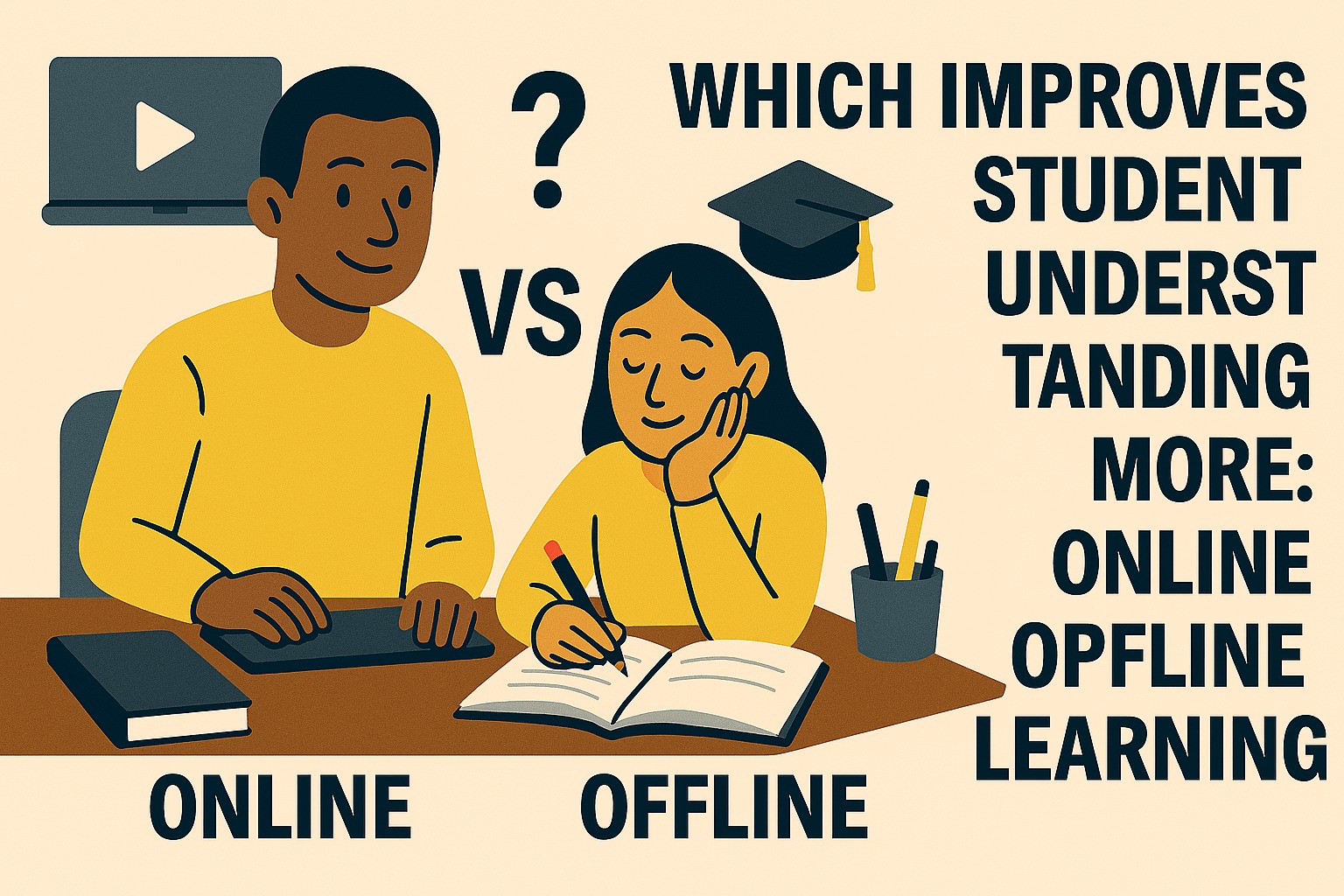 Which Improves Student Understanding More: Online or Offline Learning?