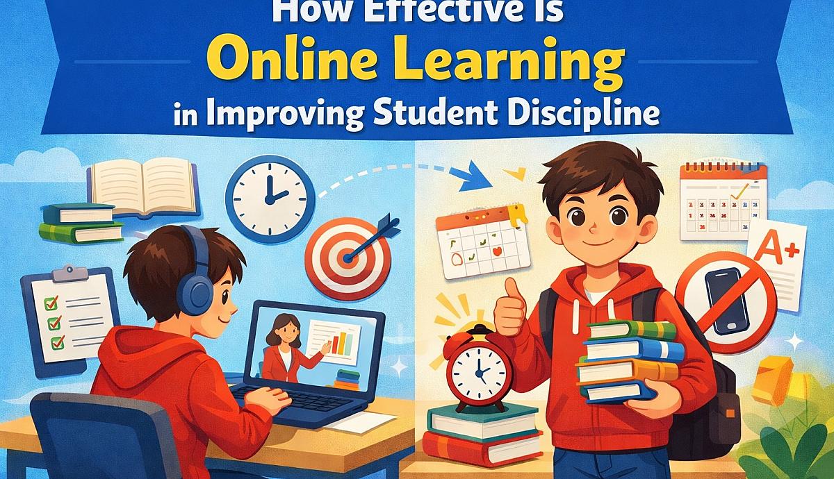 How Effective Is Online Learning in Improving Student Discipline