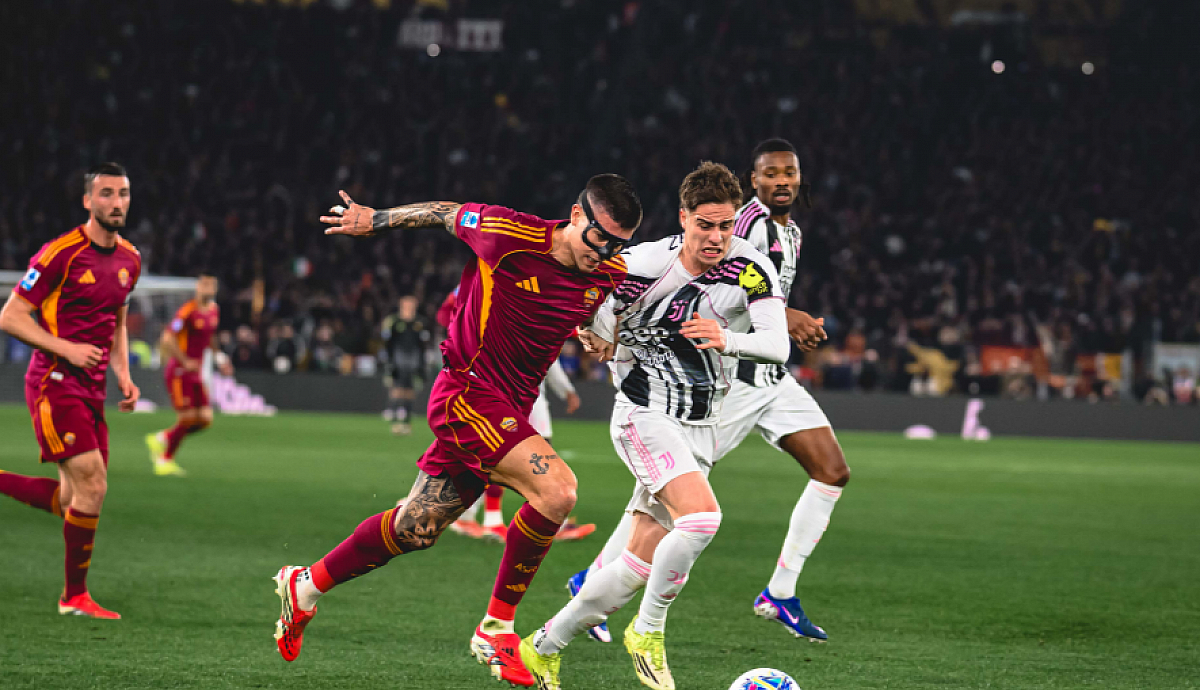 Drama Enam Gol di Olimpico Roma Ditahan Imbang Juventus 3-3