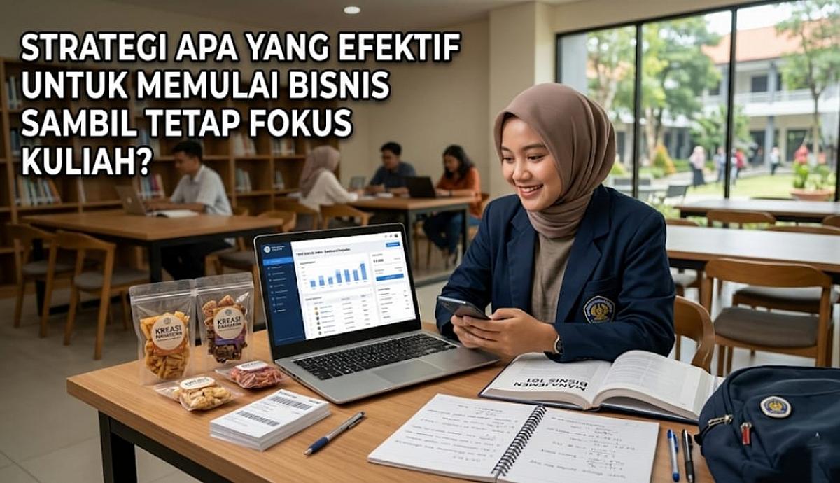 Strategi Apa yang Efektif untuk Memulai Bisnis Sambil Tetap Fokus Kuliah?