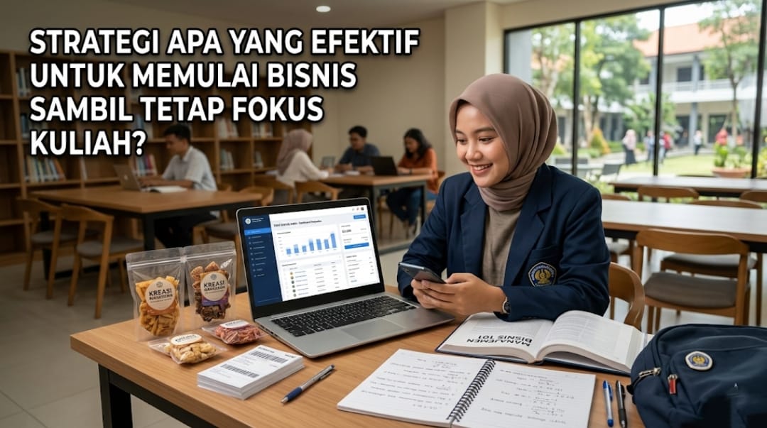 Strategi Apa yang Efektif untuk Memulai Bisnis Sambil Tetap Fokus Kuliah?