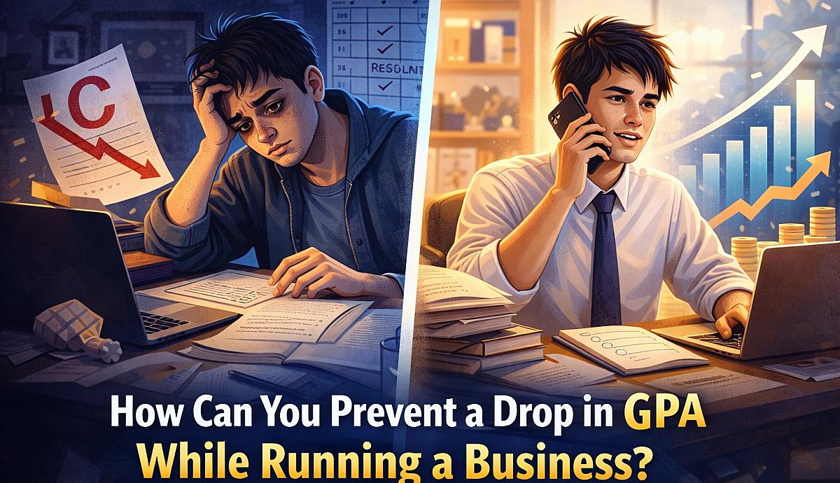 How Can You Prevent a Drop in GPA While Running a Business?