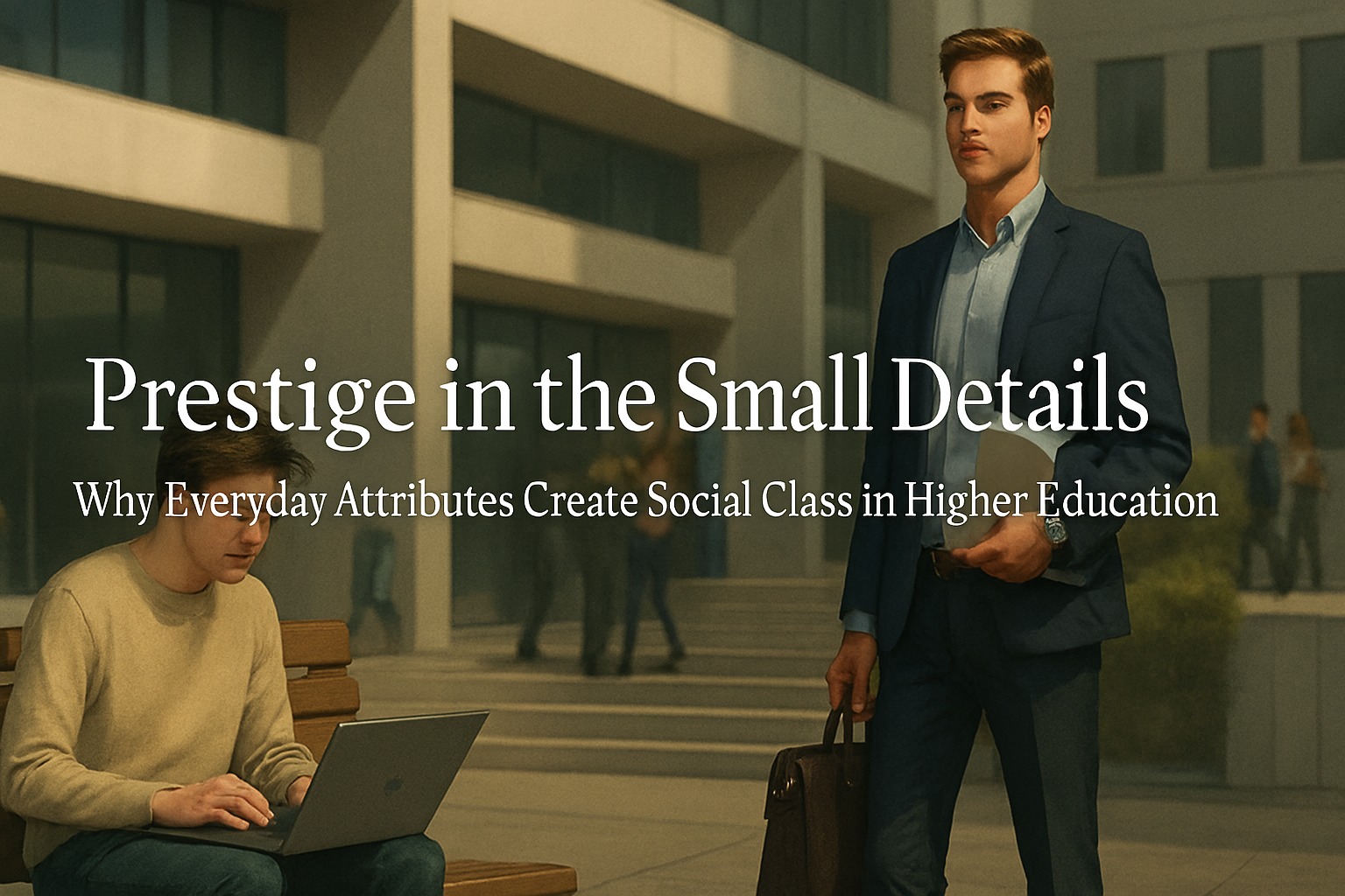 Prestige in the Small Details Why Everyday Attributes Create Social Class in Higher Education